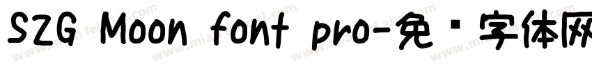 S2G Moon font pro字体转换